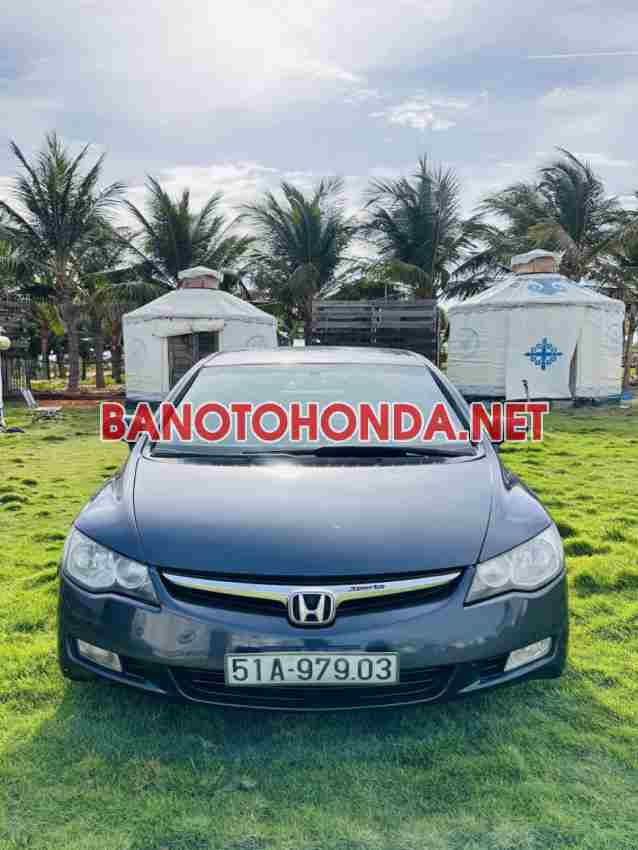 Cần bán gấp Honda Civic 1.8 AT đời 2007, màu Xanh