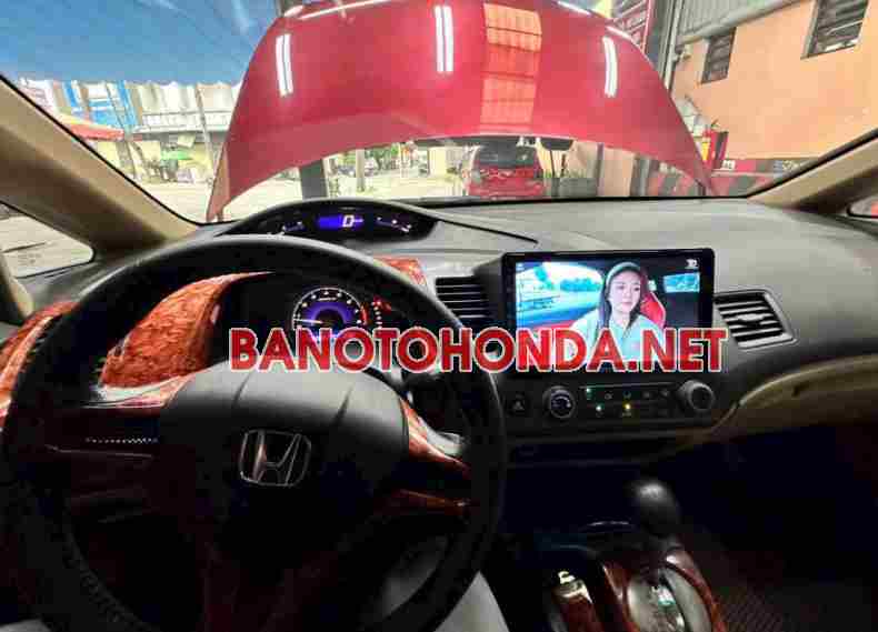 Cần bán gấp Honda Civic 1.8 AT đời 2008, màu Đỏ