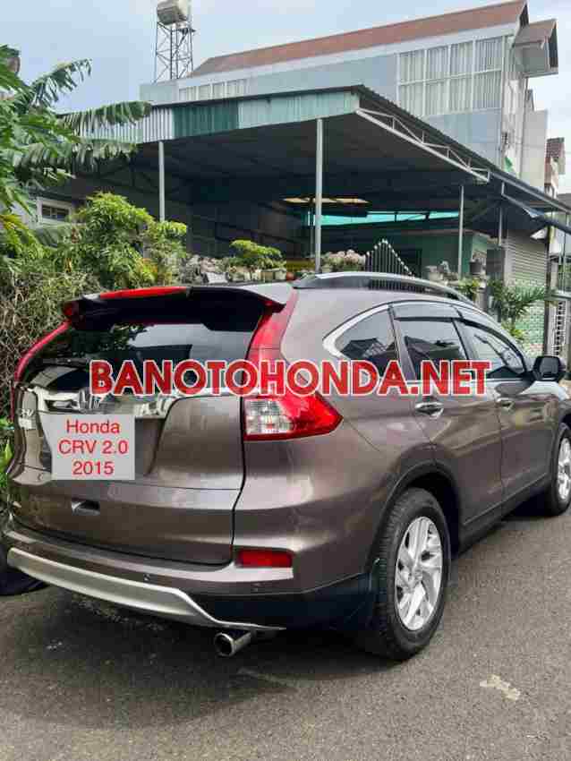 Cần bán xe Honda CRV 2.0 AT màu Nâu 2015