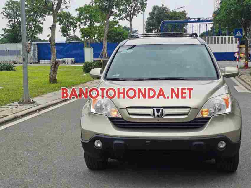 Cần bán xe Honda CRV 2.4 AT năm 2008 màu Vàng cực đẹp