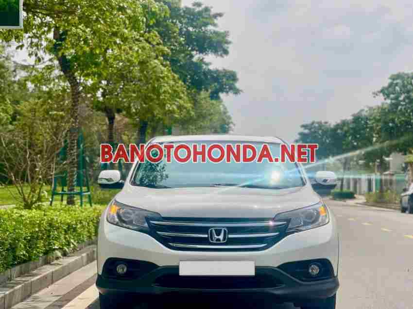 Cần bán gấp xe Honda CRV 2.4 AT năm 2013, màu Trắng, Số tự động