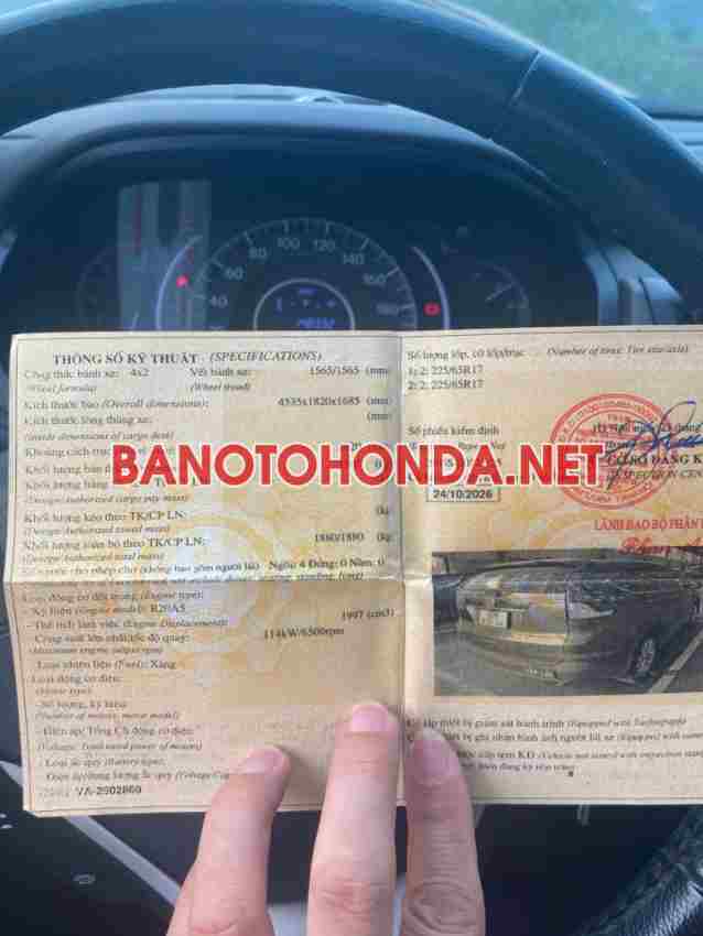 Cần bán gấp xe Honda CRV 2.0 AT 2014 màu Xanh